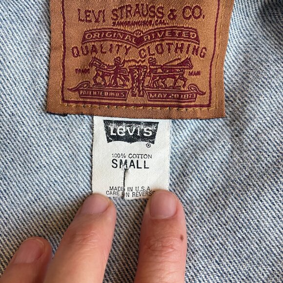 Vintage Levi's Denim Chore Coat - Picture 4 of 7